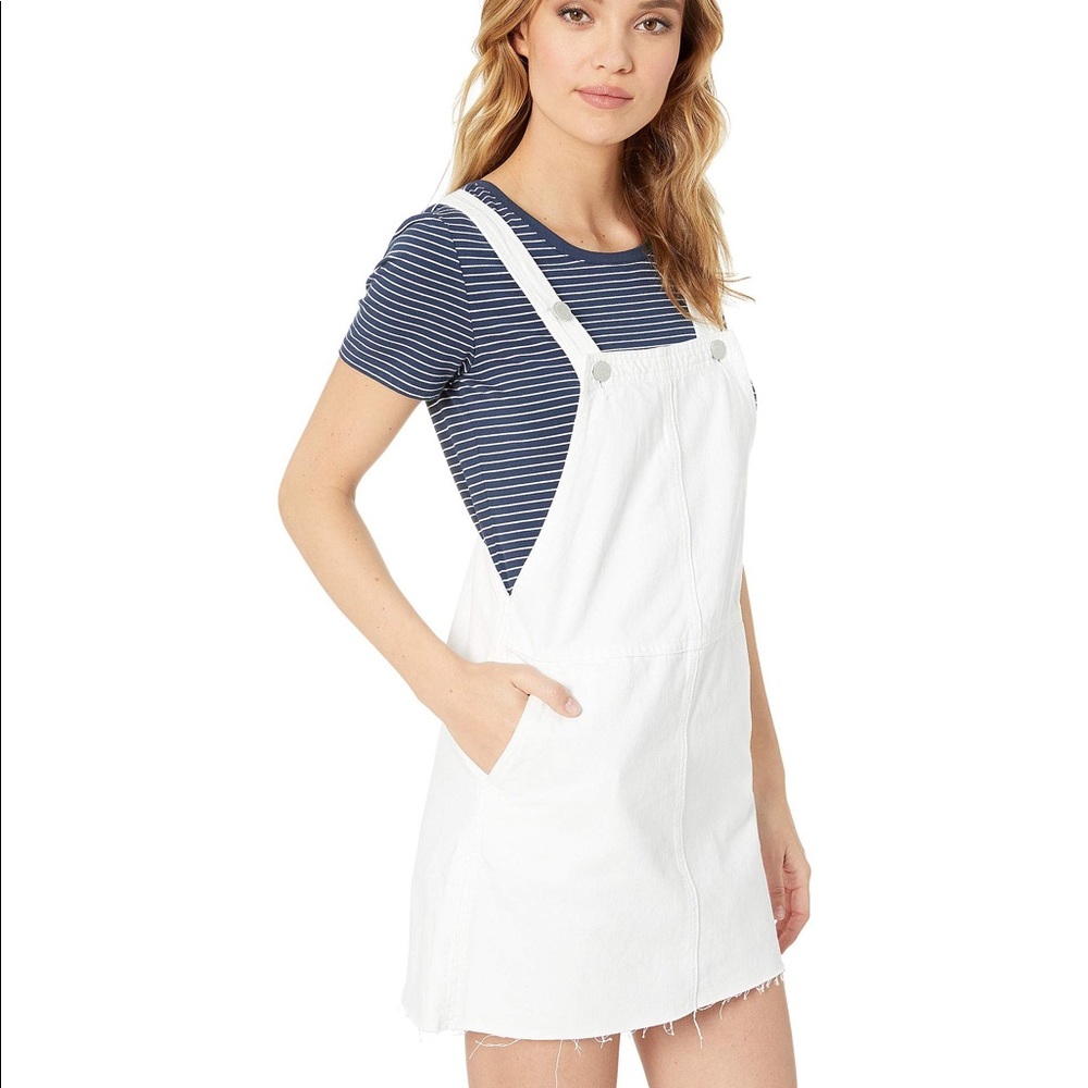 Overall denim dress
